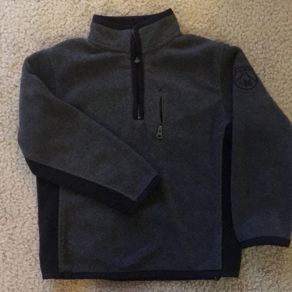 Gap kids 3/4 zip fleece pullover